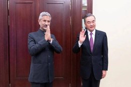 S Jaishankar, Wang Yi