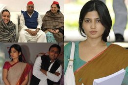 Dimple Yadav, Akhilesh Yadav SP, Mulayam Singh second wife