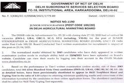 DSSSB Notification 2021: बोर्ड ने जारी किए एग्जाम के मार्क्स, ऐसे कर पाएंगे डाउनलोड