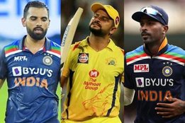 Deepak Chahar Suresh Raina Hardik Pandya India vs Sri Lanka Ind vs SL