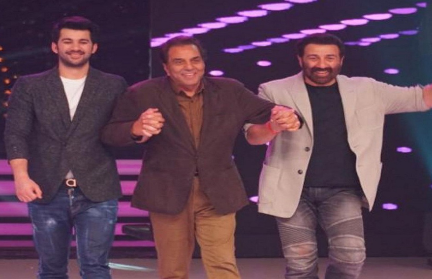 धर्मेंद्र अपने बेटे सनी देओल के बेटे यानी अपने पोते करण देओल की फिल्म का प्रमोशन बहुत जोर-शोर से किया था।