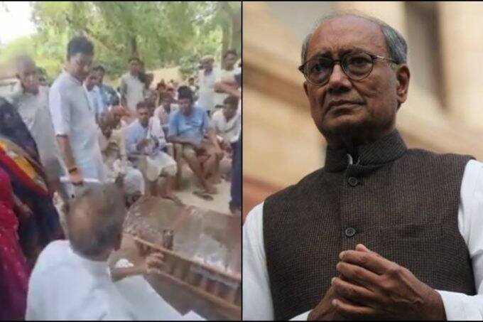 Digvijay Singh, Subedar Singh rajoudha, BJP MLA Video Viral, electricity theft Digvijay Singh, Subedar Singh rajoudha, BJP MLA Video Viral, electricity theft