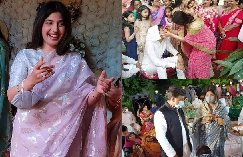 Dimple Yadav, Akhilesh Yadav SP, Mulayam Singh second wife