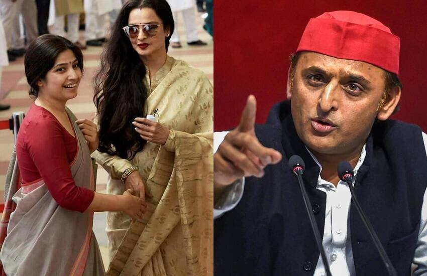 Dimple Yadav, Akhilesh Yadav SP, Mulayam Singh second wife