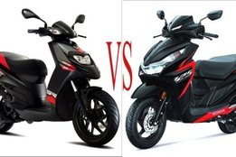 Honda Grazia Sports vs Aprilia SR 125