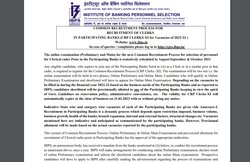 IBPS Clerk Recruitment 2021: आईबीपीएस ने जारी किया नया नोटिफिकेशन, 5000 से अधिक पदों पर होगी भर्ती