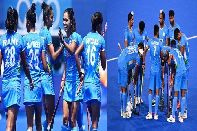 indian-women-hockey-team-first-reaches-in-olympic-quarterfinals-men-and-women-teams-will-play-with-britain-and-australia