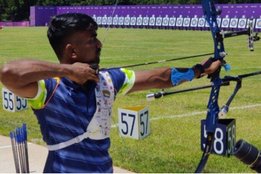 Indian archer Pravin Jadhav