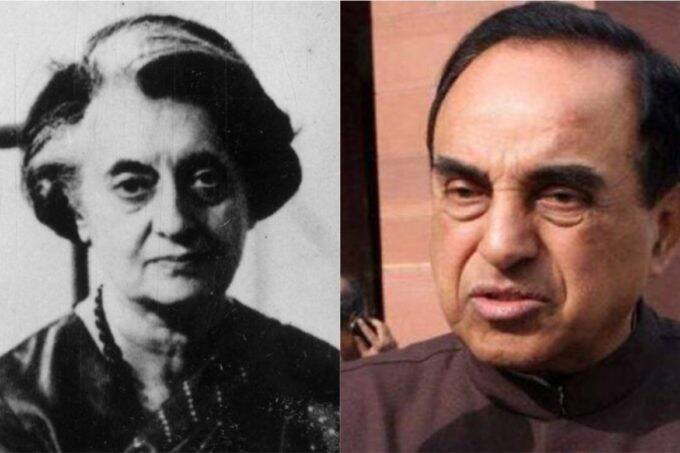Subramanian Swamy,Indira gandhi, BJP,Congress