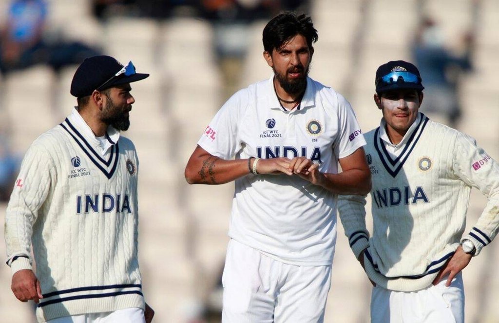 Ishant Sharma Virat Kohli Shubhman Gill