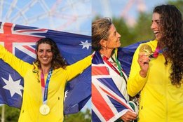 Jessica Fox australia condom repair kayak winning olympic medal