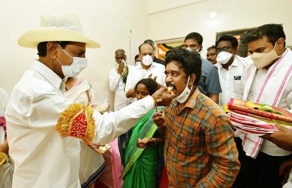Telangana news, telangana cm, cm kc rao, तेलंगाना, मुख्यमंत्री केसीआर गारू, India News in Hindi, Latest India News Updates, तेलंगाना के मुख्यमंत्री के चंद्रशेखर राव, के चंद्रशेखर राव, telangana cm k chandrashekhar rao, KCR Government in Telangana, inauguration programme, jansatta