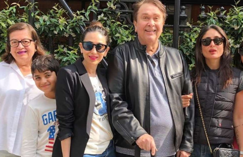 Kareena Kapoor, Karisma Kapoor, Randhir Kapoor, Babita