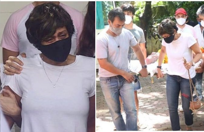 वहीं, कुछ ट्रोलर्स ने मंदिरा बेदी के कपड़ों पर भी कमेंट किया। ट्रोलर्स ने मंदिरा को अंतिम संस्कार में कपड़े पहनने की सीख देने लगे।(<a href="https://www.jansatta.com/photos/lifestyle-gallery/amitabh-bachchan-actress-soundarya-died-in-an-accident-during-pregnancy-husband-could-not-get-her-dead-body/1752874/ ">प्रेग्नेंसी के दौरान अभिताभ बच्चन की ये एक्ट्रेस हो गई थी हादसे का शिकार, पति को नहीं मिल सकी थी डेड बॉडी </a> )