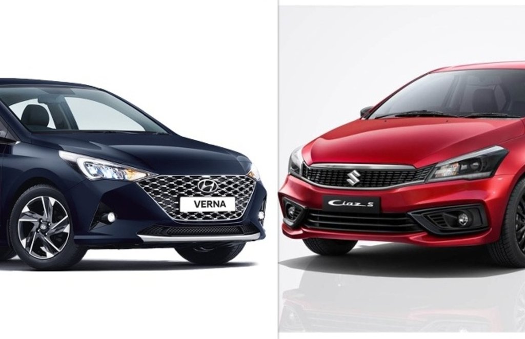 Maruti Ciaz vs Hyundai Verna