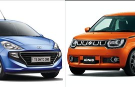 Maruti Ignis vs Hyundai Santro