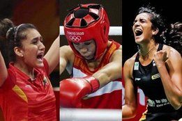 Mary Kom Manika Batra PV Sindhu Tokyo Olympics