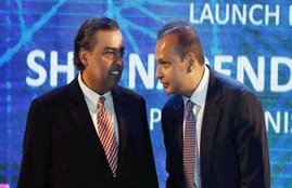 mukesh ambani, anil ambani, tina munim ambani