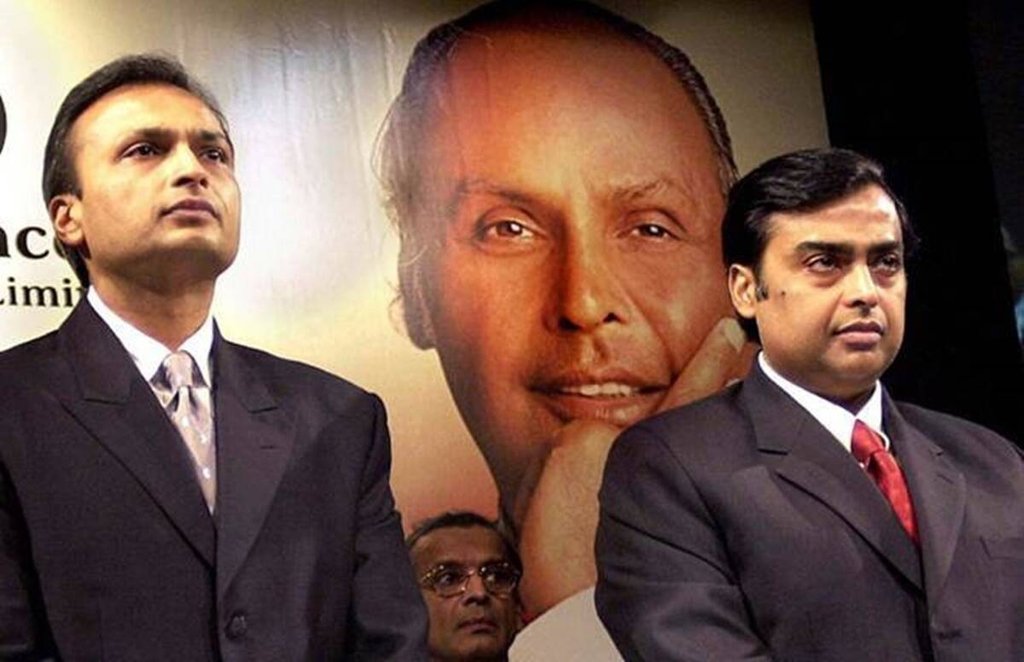 Mukesh Ambani, anil ambani, dhirubhai ambani, reliance