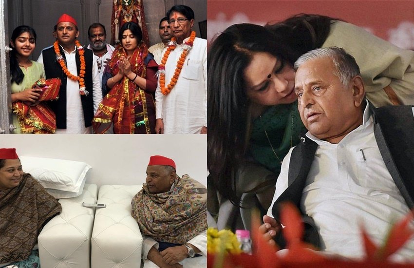 Dimple Yadav, Akhilesh Yadav SP, Mulayam Singh second wife