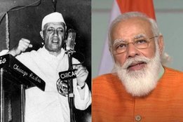 Jawaharlal Nehru, Narendra Modi