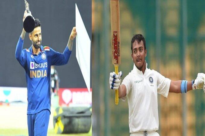prithvi-shaw-and-suryakumar-yadav-set-to-fly-to-england-as-bcci-official-confirms-from-sri-lanka-for-five-match-test-series