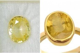 Yellow Sapphire, Yellow Sapphire stone, pukhraj ke fayde