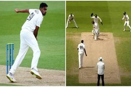 R Ashwin bowled a brilliant spell for Surrey in the second innings