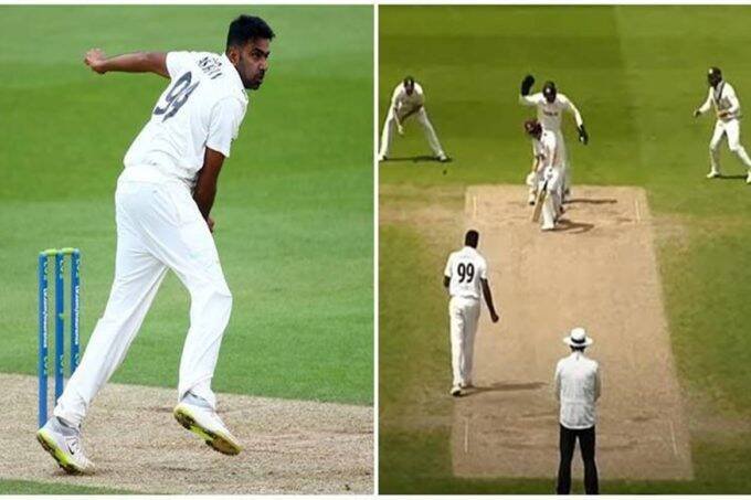 R Ashwin bowled a brilliant spell for Surrey in the second innings
