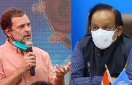 Rahul Gandhi, Dr Harshvardhan