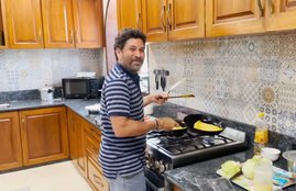Sachin Tendulkar Chef Kitchen watch video