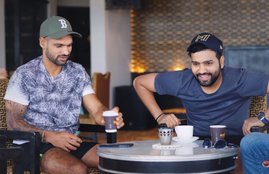 Shikhar Dhawan Rohit Sharma Gaurav Kapoor Youtube Breakfast with Champions