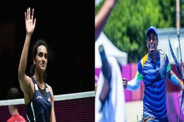 pv-sindhu-reaches-quarterfinal-and-archer-atanu-das-beats-olympic-champion-to-raise-hopes-for-medal-in-tokyo-olympics