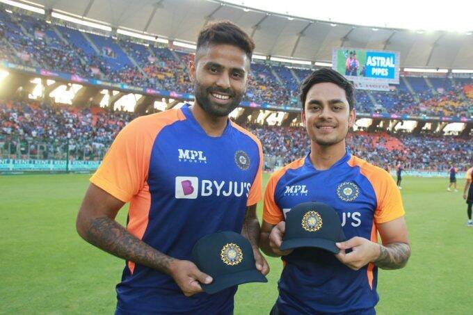 Suryakumar Yadav Ishan Kishan India vs Sri Lanka ODI Debut