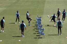 TEAM INDIA NET PRACTICE DURHAM INDIA VS ENGLAND