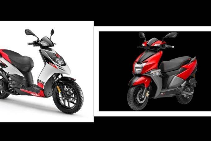 TVS Ntorq vs Aprilia SR125