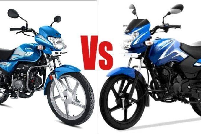 TVS Sport vs Hero HF Deluxe