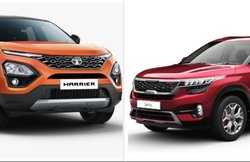 Tata Harrier vs Kia Seltos, मिड साइज SUV में कौन है बेहतर विकल्प, जानें यहां