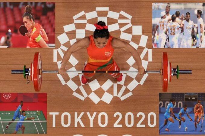 first-day-of-indian-squad-in-tokyo-olympics-as-mirabai-chanu-creates-history-and-hockey-team-gives-hope-of-medal