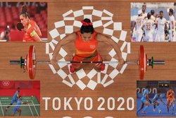 टोक्यो में भारत का पहला दिन: चानू ने रचा इतिहास, हॉकी ने जगाई उम्मीद और निशानेबाजों ने किया निराश