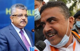Tushar Mehta, Shuevdu Adhikari, TMC