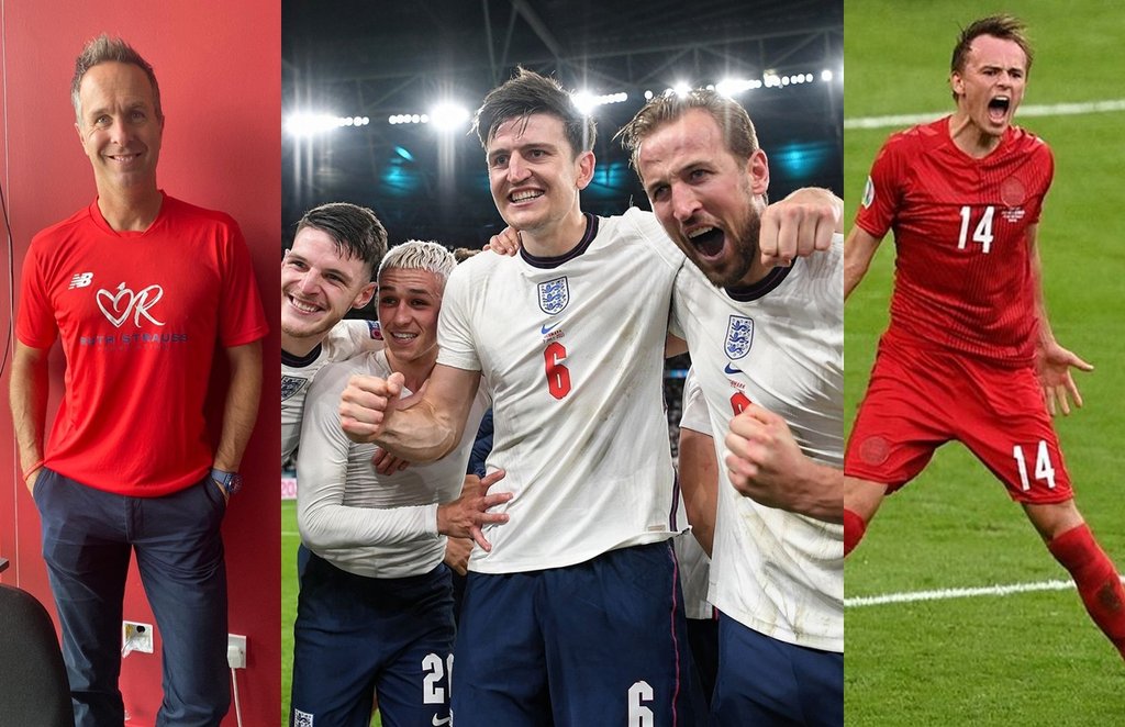 UEFA EURO 2020 Michael Vaughan England vs Denmark Harry Kane