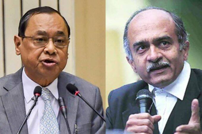 Ranjan Gogoi, Prashant Bhushan