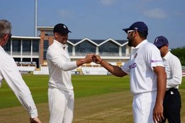 Virat Kohli Ajinkya Rahane Rohit Sharma warm-up game first-class