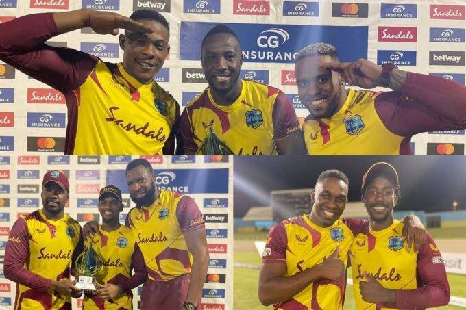West Indies vs Australia 5th T20I Live Cricket Score Daren Sammy National Cricket Stadium