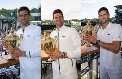 विम्बलडन: नोवाक जोकोविच ने 52 साल पुराने रिकॉर्ड की बराबरी की, रोजर फेडरर और राफेल नडाल के बराबर पहुंचे