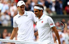 Wimbledon Roger Federer Hubert Hurkacz