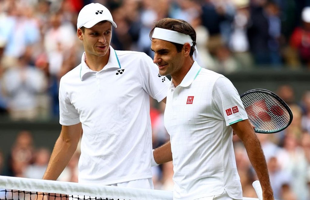 Wimbledon Roger Federer Hubert Hurkacz