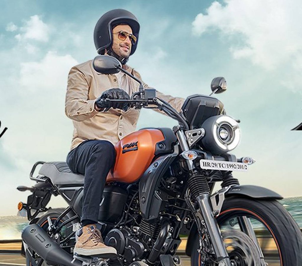 Yamaha FZ-X बाइक। सोर्स: Yamaha Website