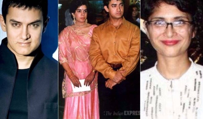 aamir khan, reena dutta, kiran rao
